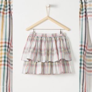 Hanna Andersson Sunny Plaid Skirt 110 cm US 5